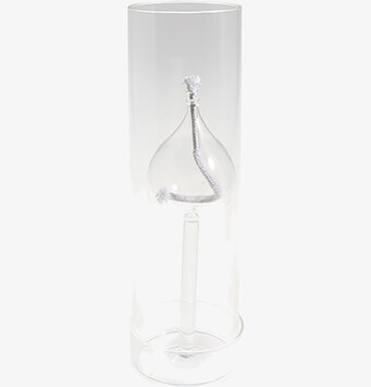 Bild av elegant och modern oljelykta med klar design