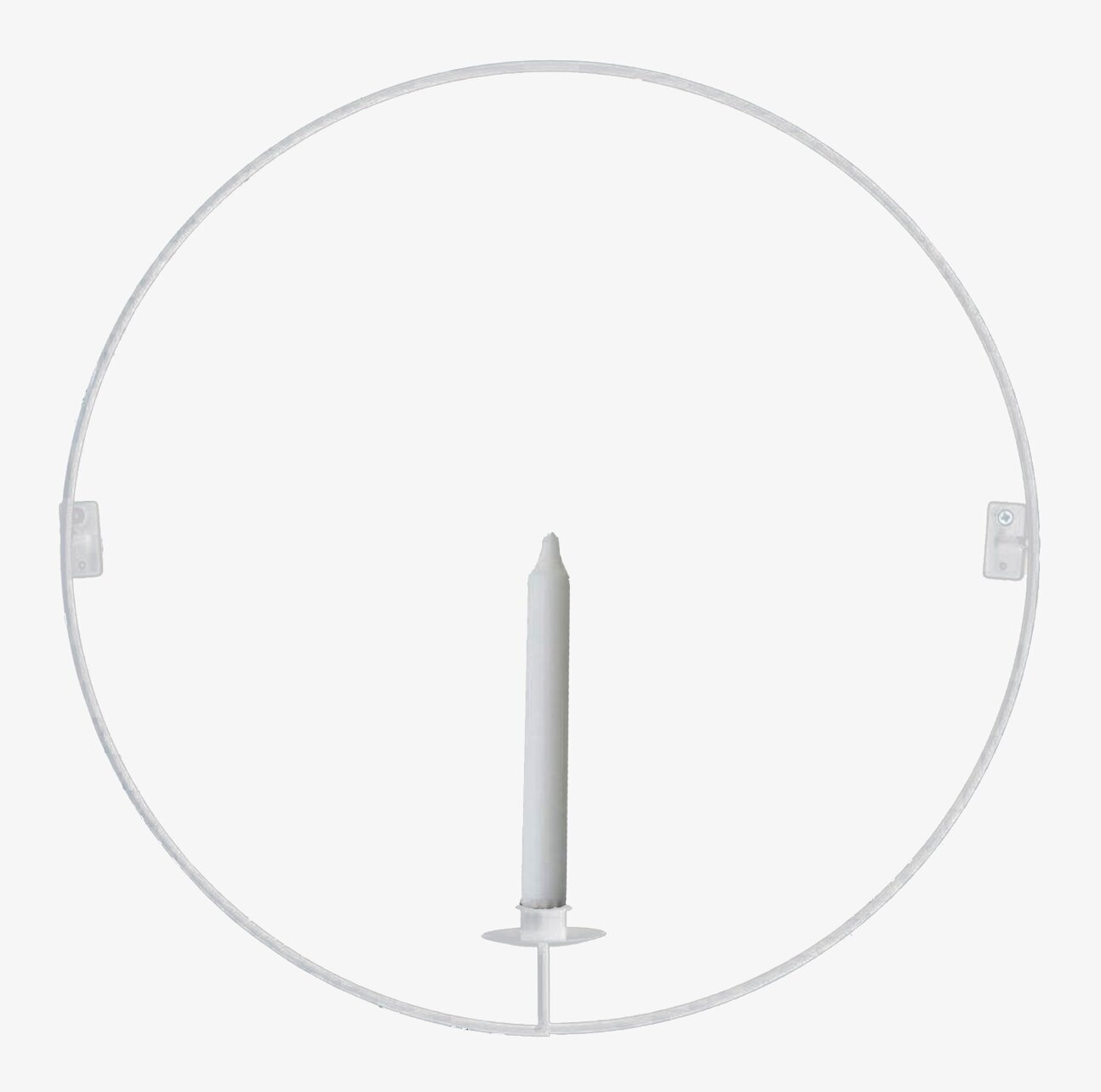 Bild av minimalistisk ljusring för väggmontering