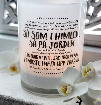 Danny - Majas Cottage från Majas Cottage med inspirerande text