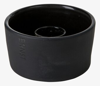 Ljusskål Kronljus Mörkgrå från Ernst med elegant design