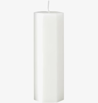 Bild av stilrent blockljus med geometrisk design