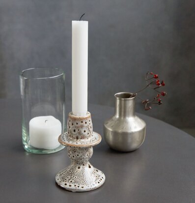 Bild av stilfull ljushållare med vintage och modern stil