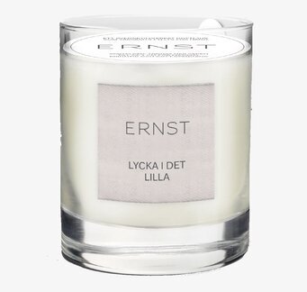 Bild av stilrent doftljus i glasburk för inredning