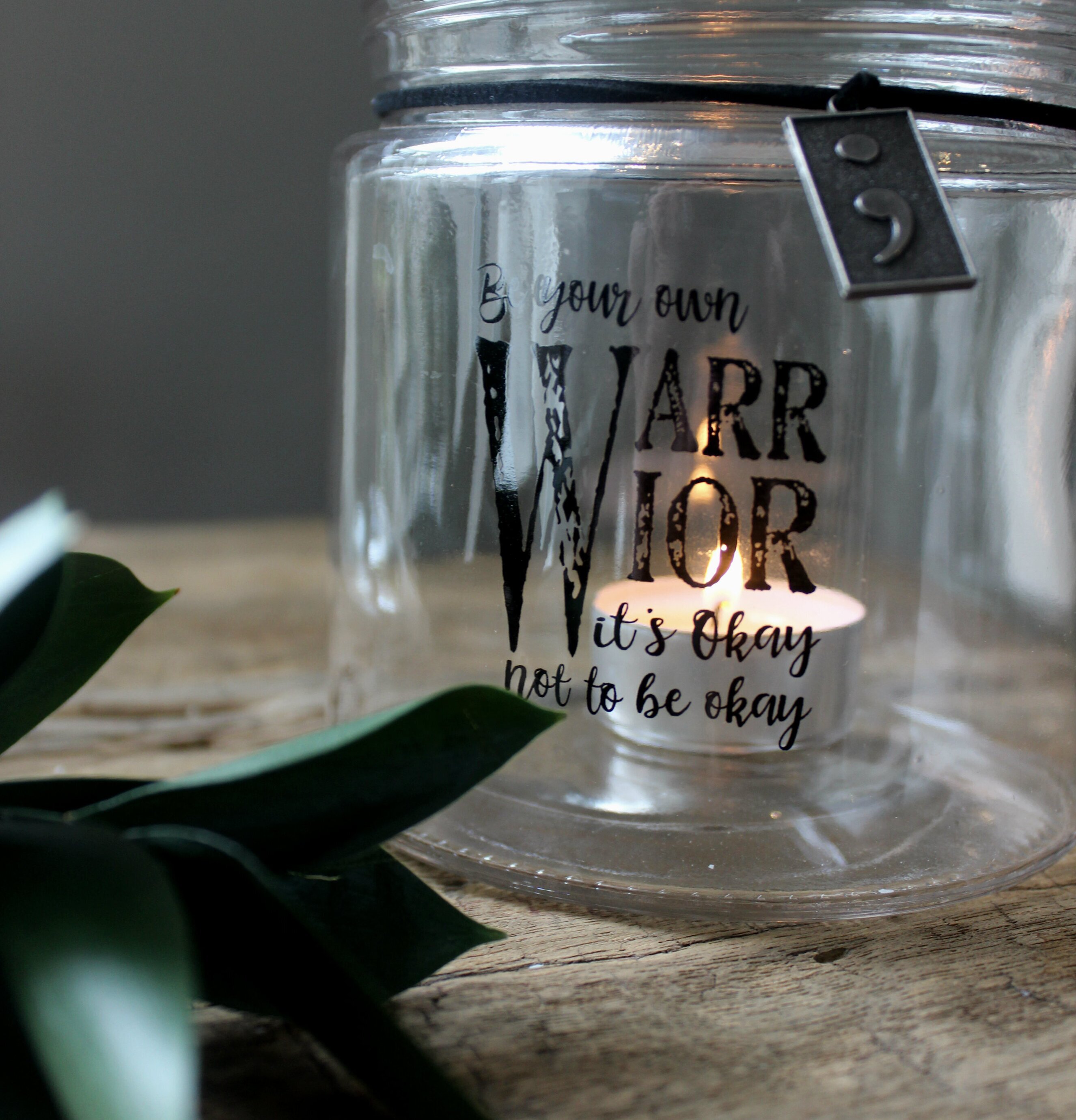 Bild av inspirerande ljuslykta med stilfull design