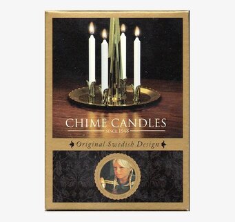 Bild av eleganta och traditionella svenska julgransljus