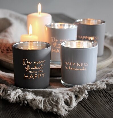 Ljuslykta Do More Of What Makes You Happy - Majas Cottage