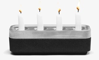 Bild av elegant och funktionell ljushållare i metall