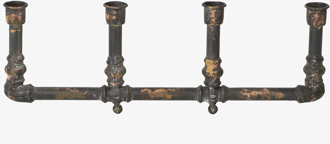 I Am Ljusstake Bord från I AM Interior i metall med patina