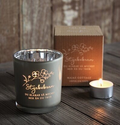 Styrkekram Inkl Gåvobox - Majas Cottage på rustik träyta