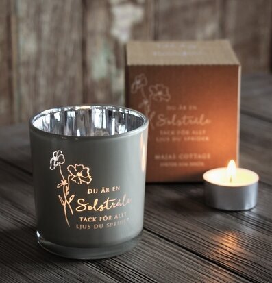 Solstråle Inkl Gåvobox - Majas Cottage Lyktor Endless Light Ljuslyktor