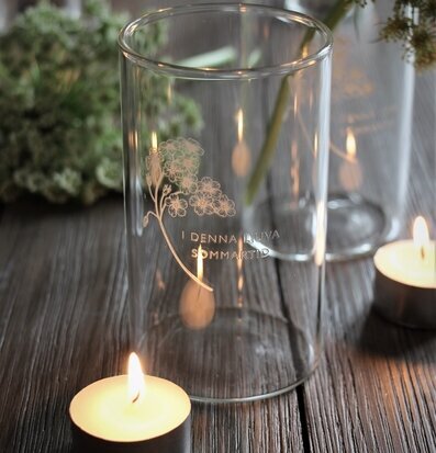 Ljuslykta - I Denna Ljuva Sommartid från Majas Cottage