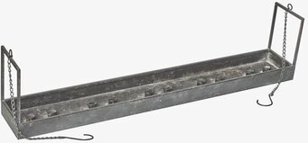 Bild av elegant och funktionell ljushylla i metall