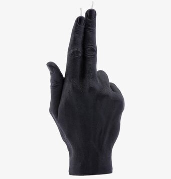 Bild av unik ljuslykta med skulptural handdesign