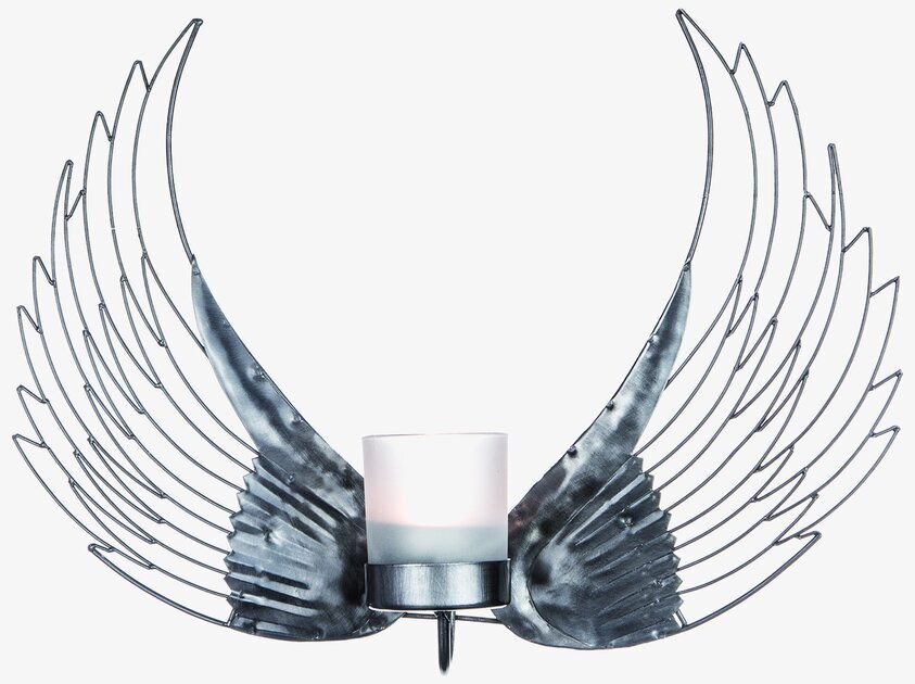 Ljushållare Vingar Smide från Different Design på vägg
