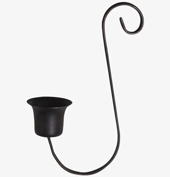 Bild av elegant och stilren ljushållare i metall