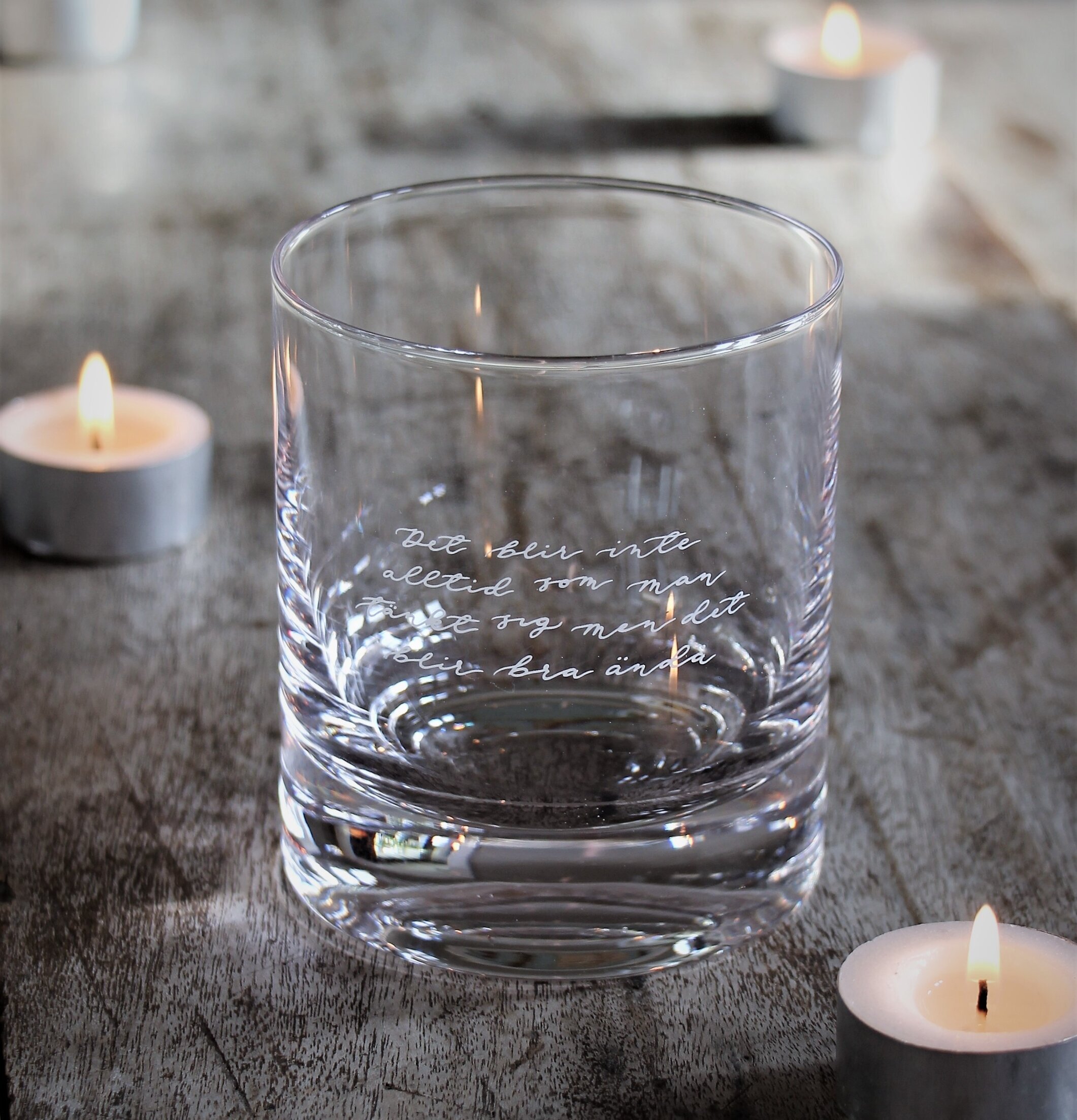 Ljuslykta - Det Blir Inte Alltid Som Man Tänkt Sig från Majas Cottage