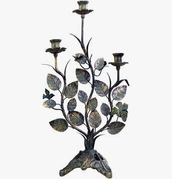 Foto: Elegant ljusstake med naturinspirerad design