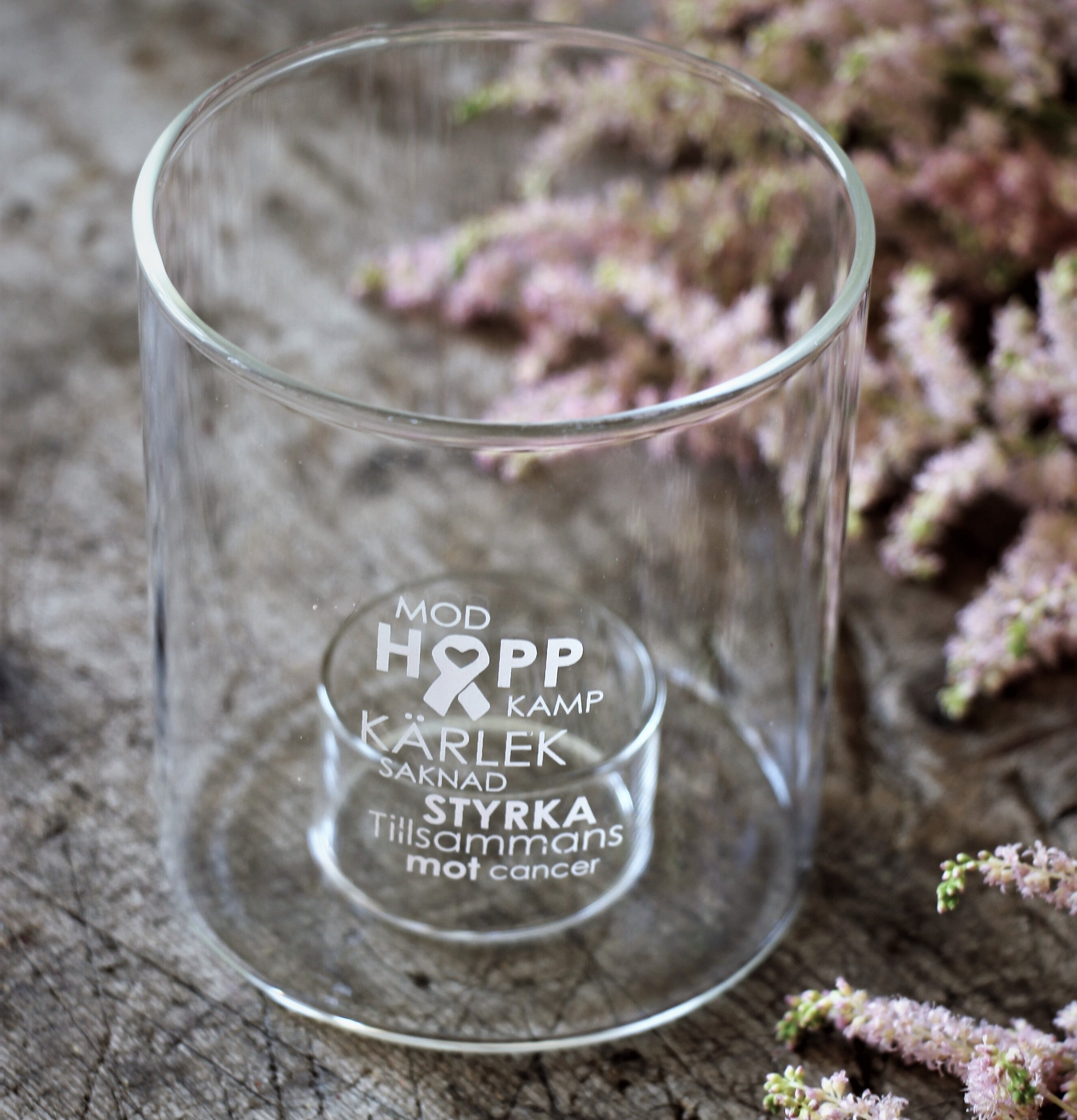 Ljuslykta - Tillsammans mot cancer från Majas Cottage