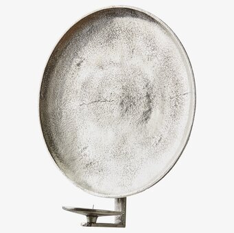 Bild av elegant väggljushållare i nickelfinish