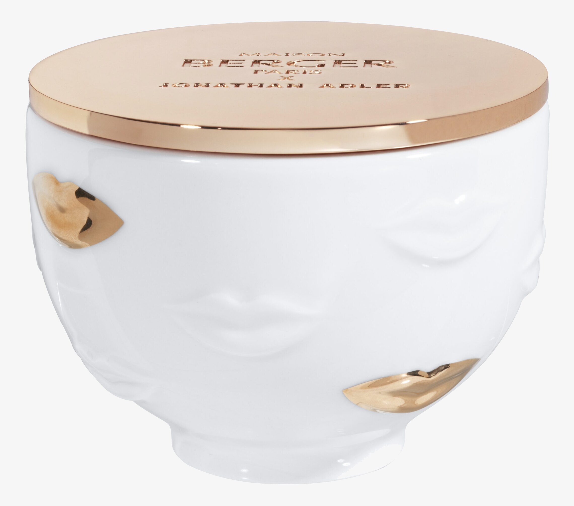 Bild av unik doftljusbehållare med konstnärlig design