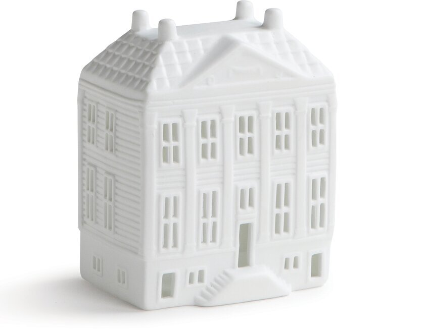 Ljuslykta Mansion Large från K Amsterdam i vitt porslin