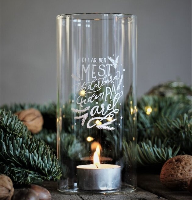 Ljuslykta - Det är den mest underbara tiden på året från Majas Cottage