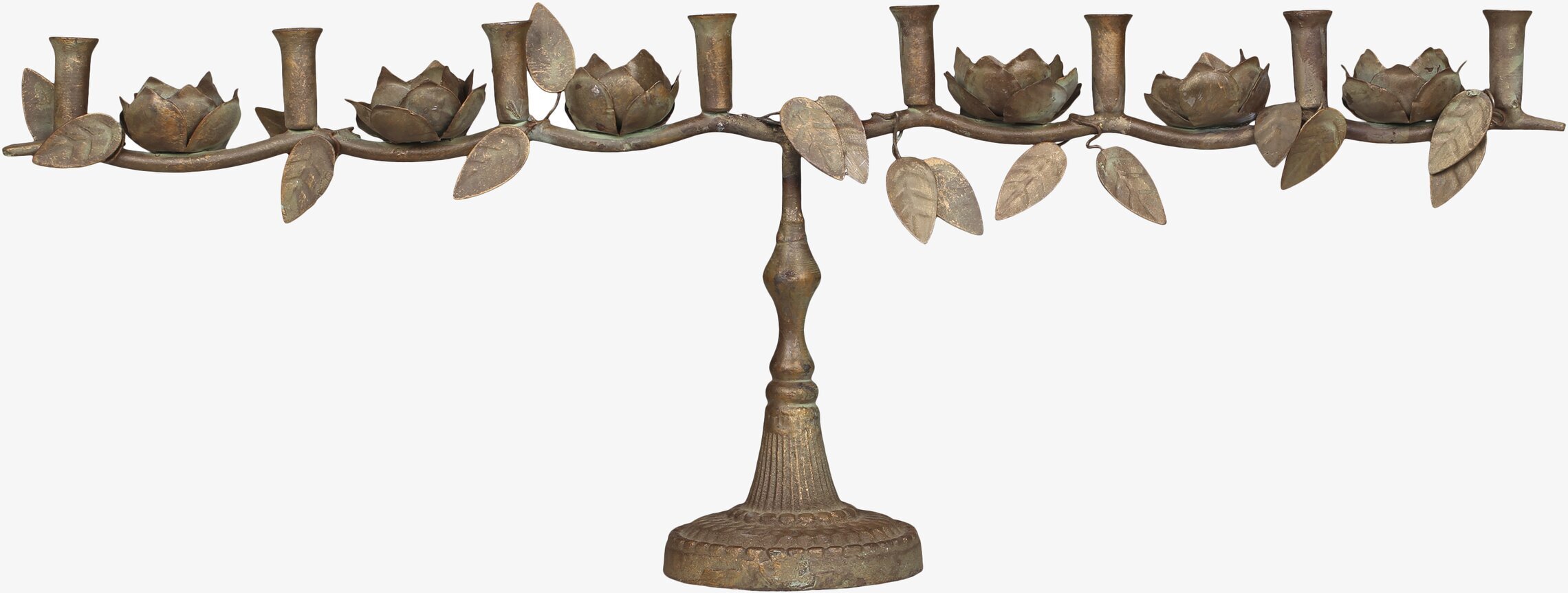 Fransk Ljusstake Antik Mässing från Chic Antique i mässing