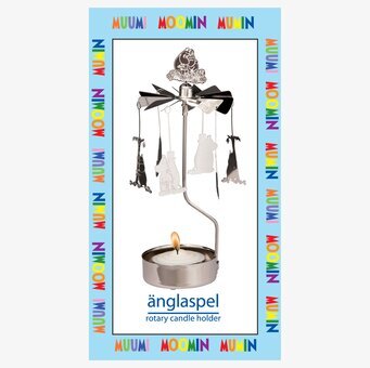 Bild av Änglaspel med Mumin-tema och värmeljus