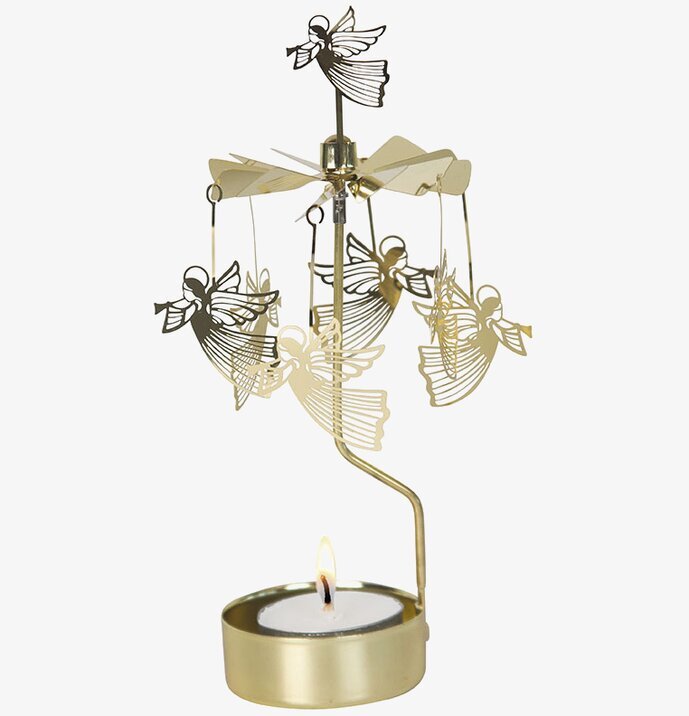 Änglaspel Flygande Ängel från Pluto Produkter, gyllene