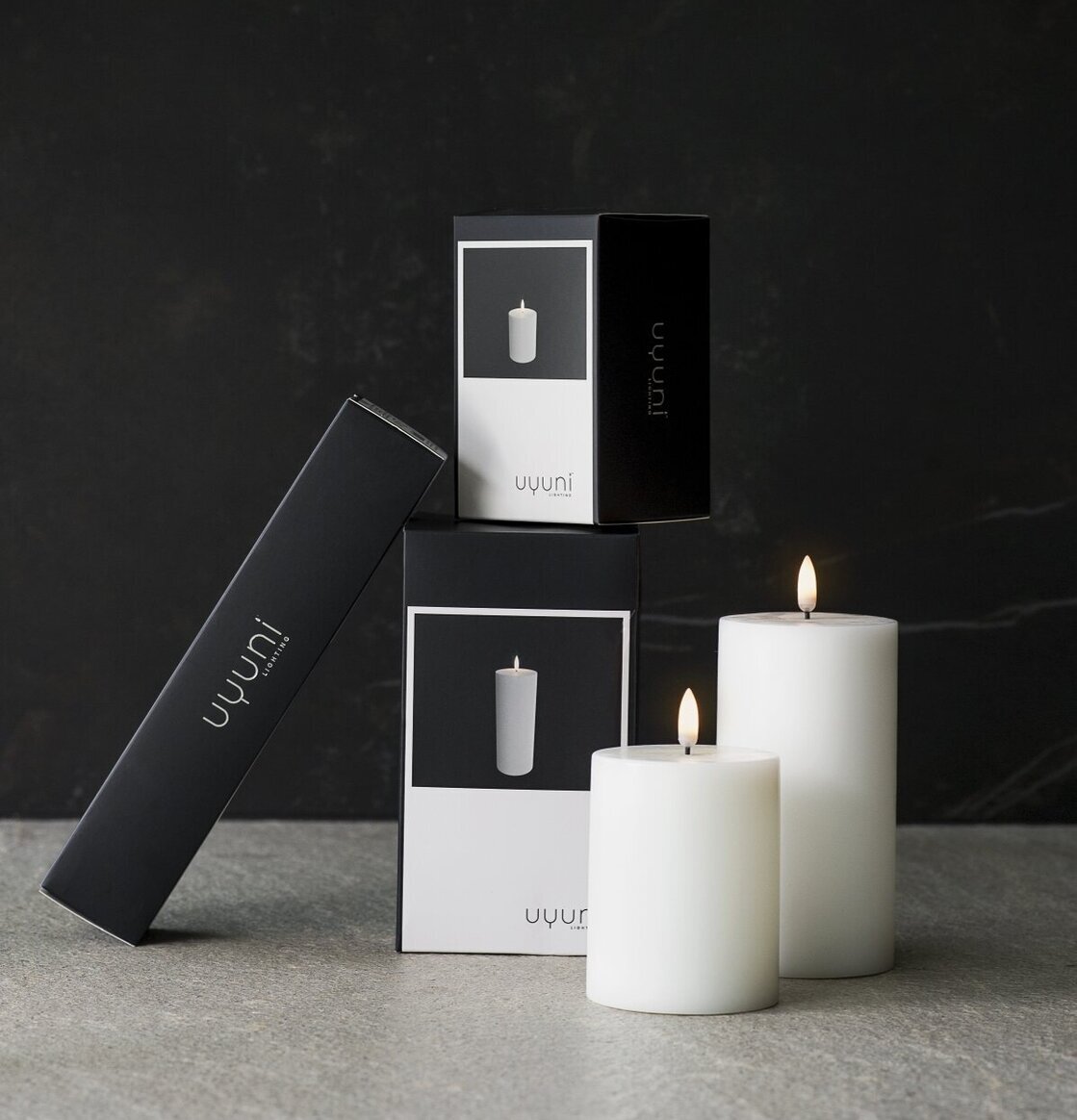 Uyuni Pelarljus LED Nordic White 23 Cm från Uyuni