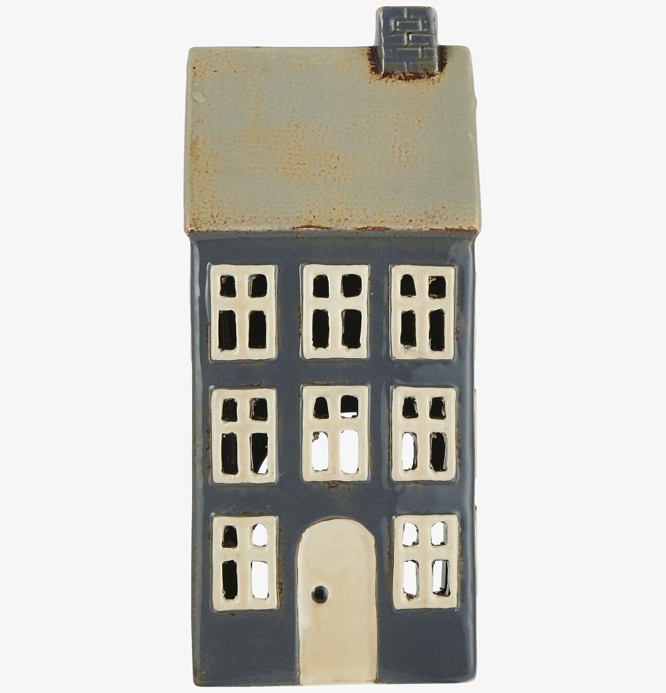 Ljuslykta Nyhavn Beige Roof från IB Laursen i keramik