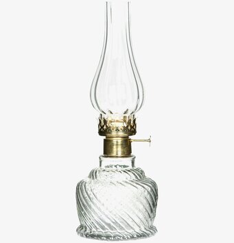 Ljuslykta Värmeljus Klar/Rand Guld från A Lot Decoration