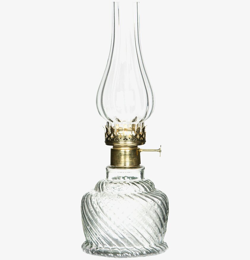 Ljuslykta Värmeljus Klar/Rand Guld från A Lot Decoration