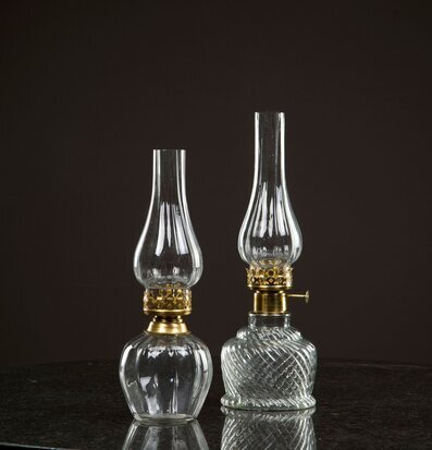 Ljuslykta Värmeljus Klar/Rand Guld från A Lot Decoration