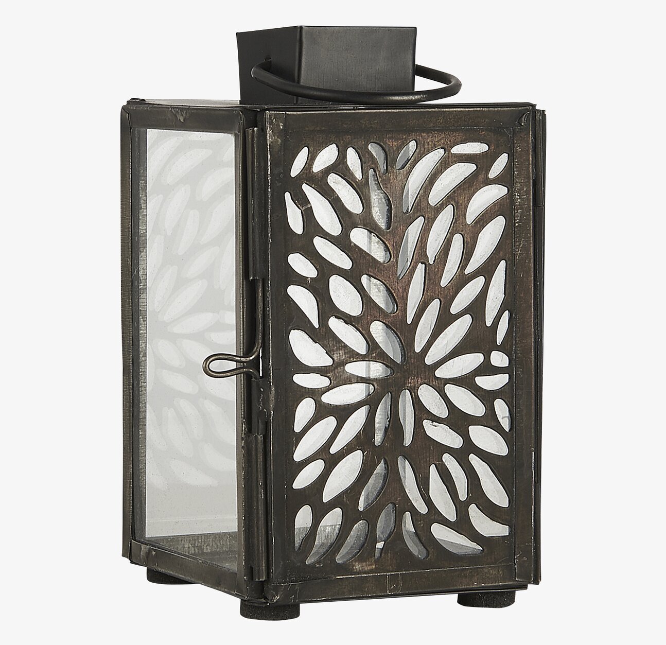 Ljuslykta Värmeljus Svart/Brun från IB Laursen med mönster