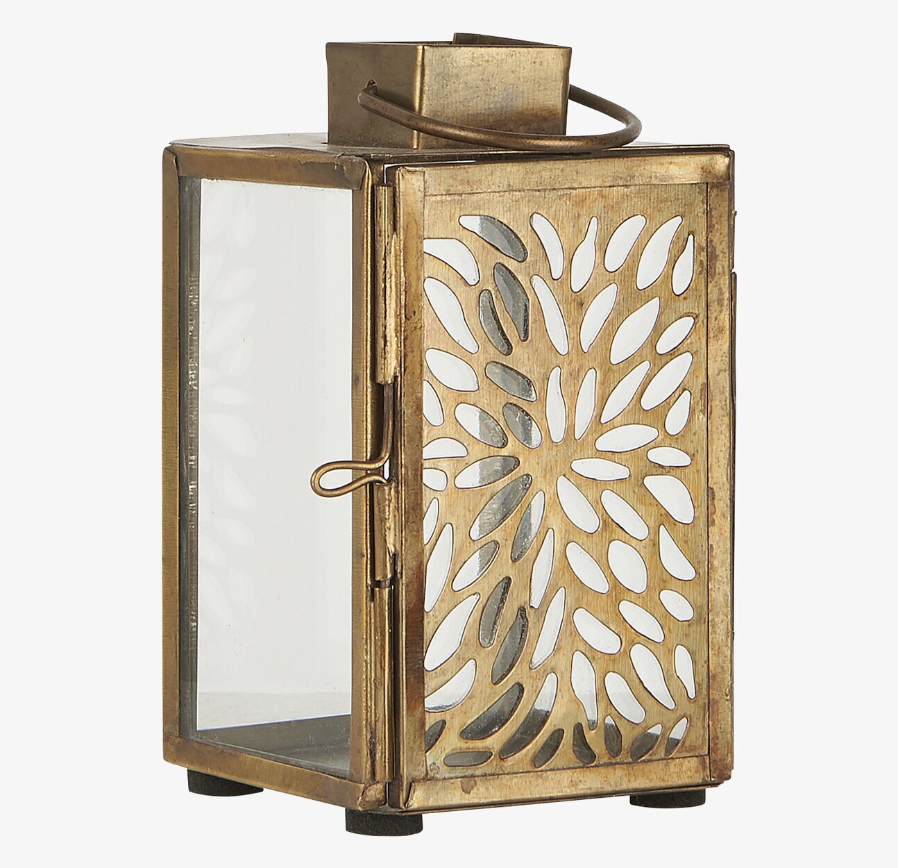 Ljuslykta Värmeljus Guld från IB Laursen i metall och glas