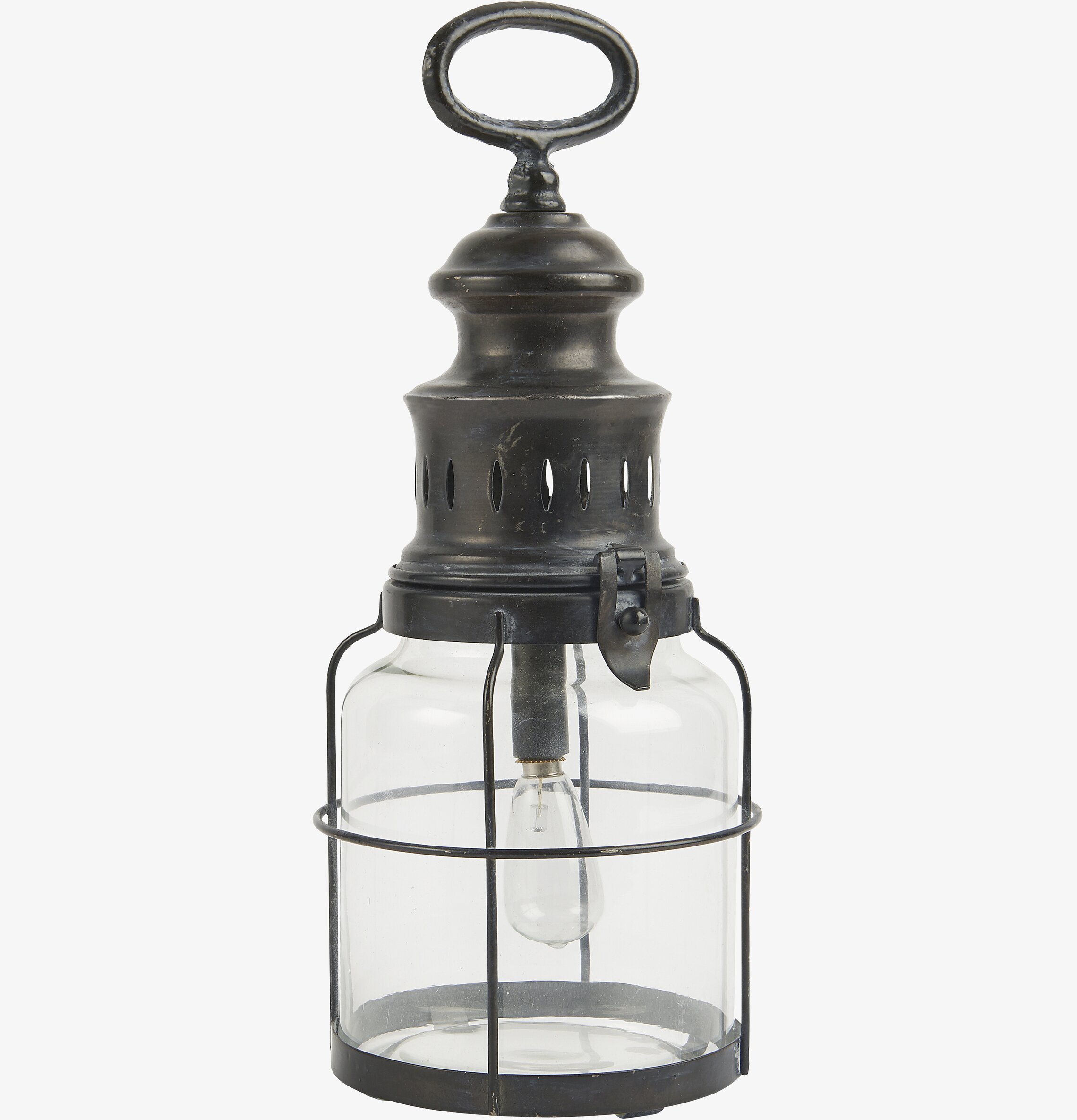 Lanterna LED Metall från IB Laursen med vintage design