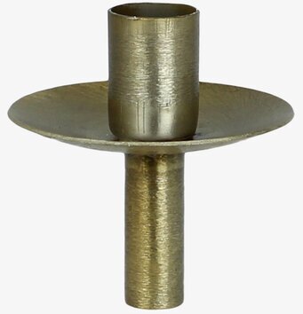 Bild av ljushållare i mässing med tidlös design