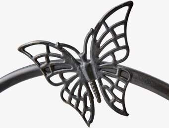 Värmeljushållare Fjäril från Affari i svart metall