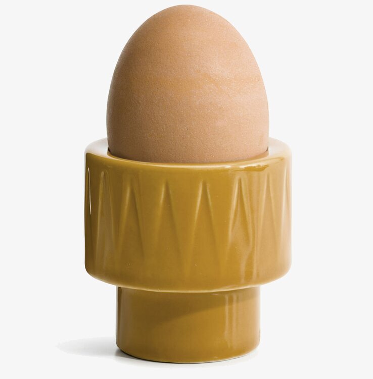 Ljuskopp/Äggkopp Coffee & More Gul från Sagaform