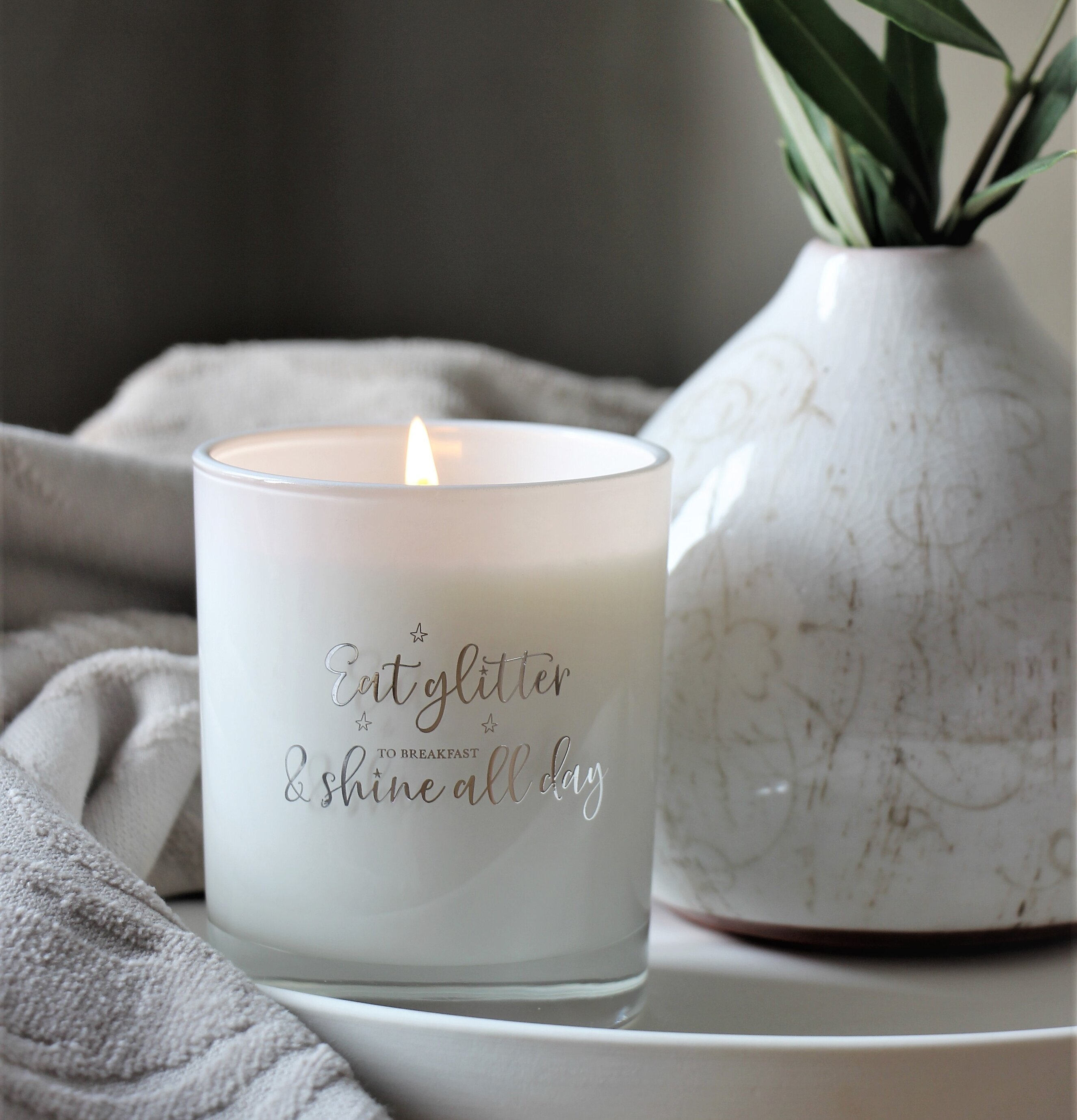 Doftljus Eat Glitter - Prosecco Bubbles från Majas Cottage