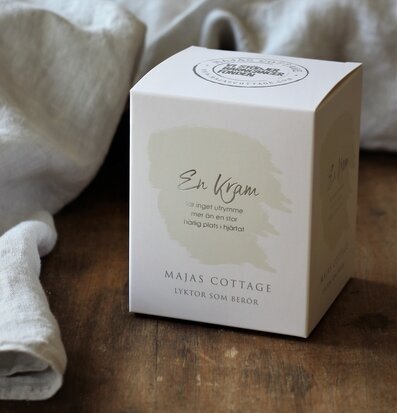 Ljuslykta En Kram Inkl Gåvobox från Majas Cottage