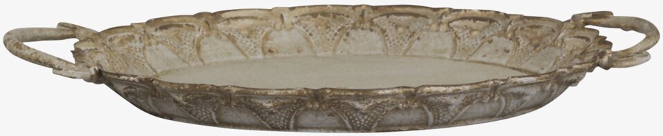 Franskt Fat M. Rosendekor från Chic Antique med rosendekor