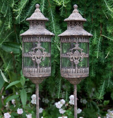 Lykta Metall Natur A Lot Decoration Lyktor Endless Light Ljuslyktor