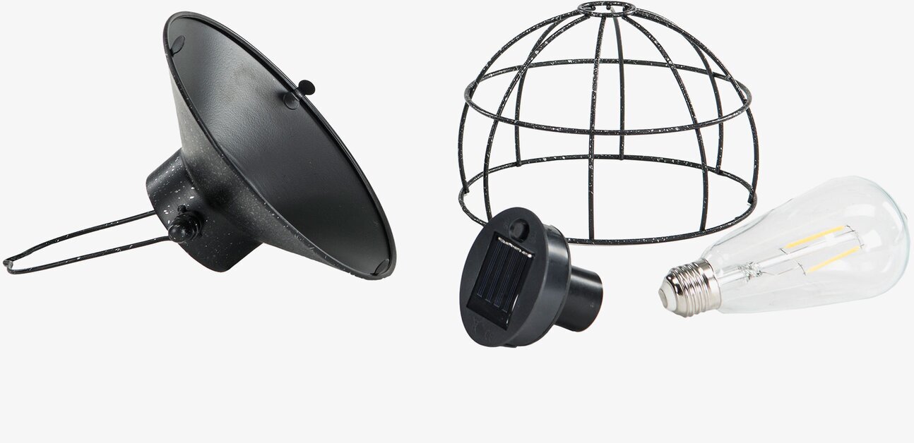 Bild av solcellslampa med design och ljuskvalitet