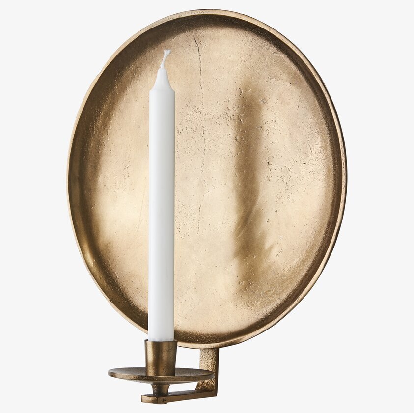 Väggljushållare S Carter Mässing från Affari i mässing