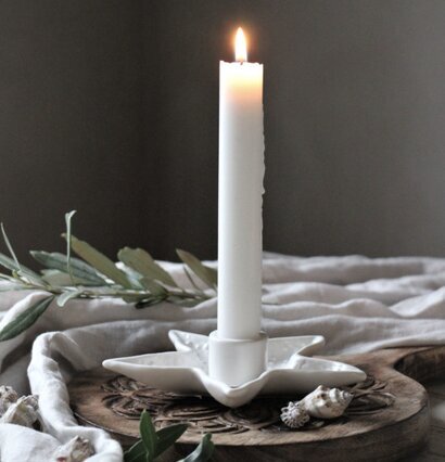 Ljushållare Sjöstjärna från Majas Cottage på träskiva