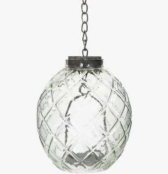 Glaslykta Haley Kedja från A Lot Decoration i klarglas
