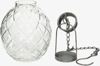 Glaslykta Haley Kedja från A Lot Decoration i glas och metall