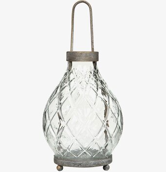 Glaslykta Lyric från A Lot Decoration med slipat glas